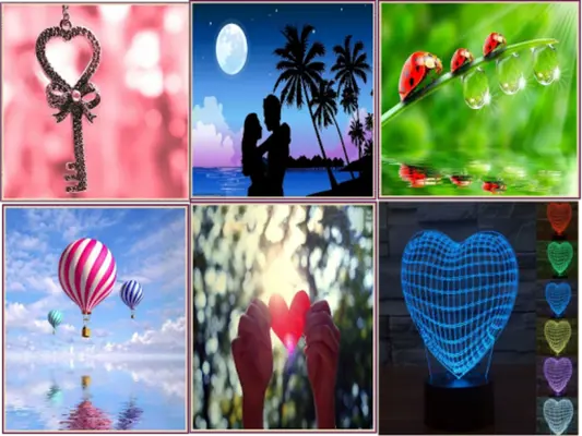 romantic wallpapers android App screenshot 0