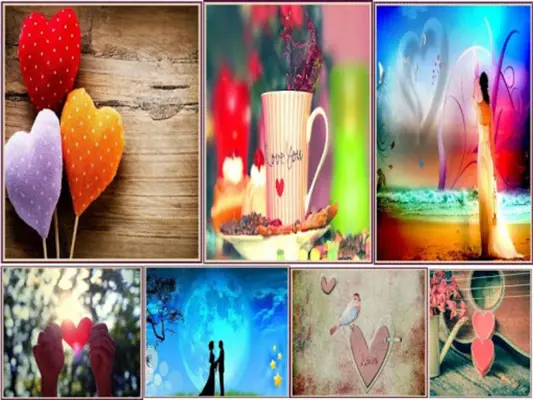 romantic wallpapers android App screenshot 2